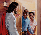 432 Jesus Door Black Couple