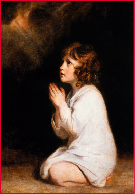 Infant Samuel Praying