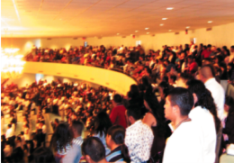 Cathedral Crowd Balcony