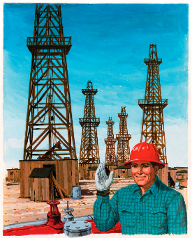 230 WJA Oil Wells Man Smiling